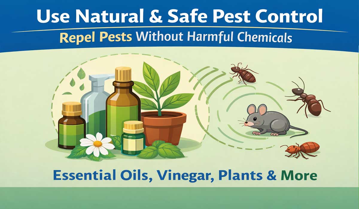 Using Natural and Safe Pest Control Methods