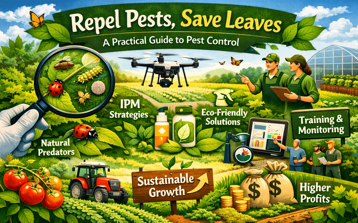 Repel Pests, Save Leaves: A Practical Guide to Pest Control