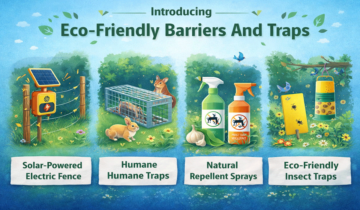 Introducing Eco Friendly Barriers And Traps