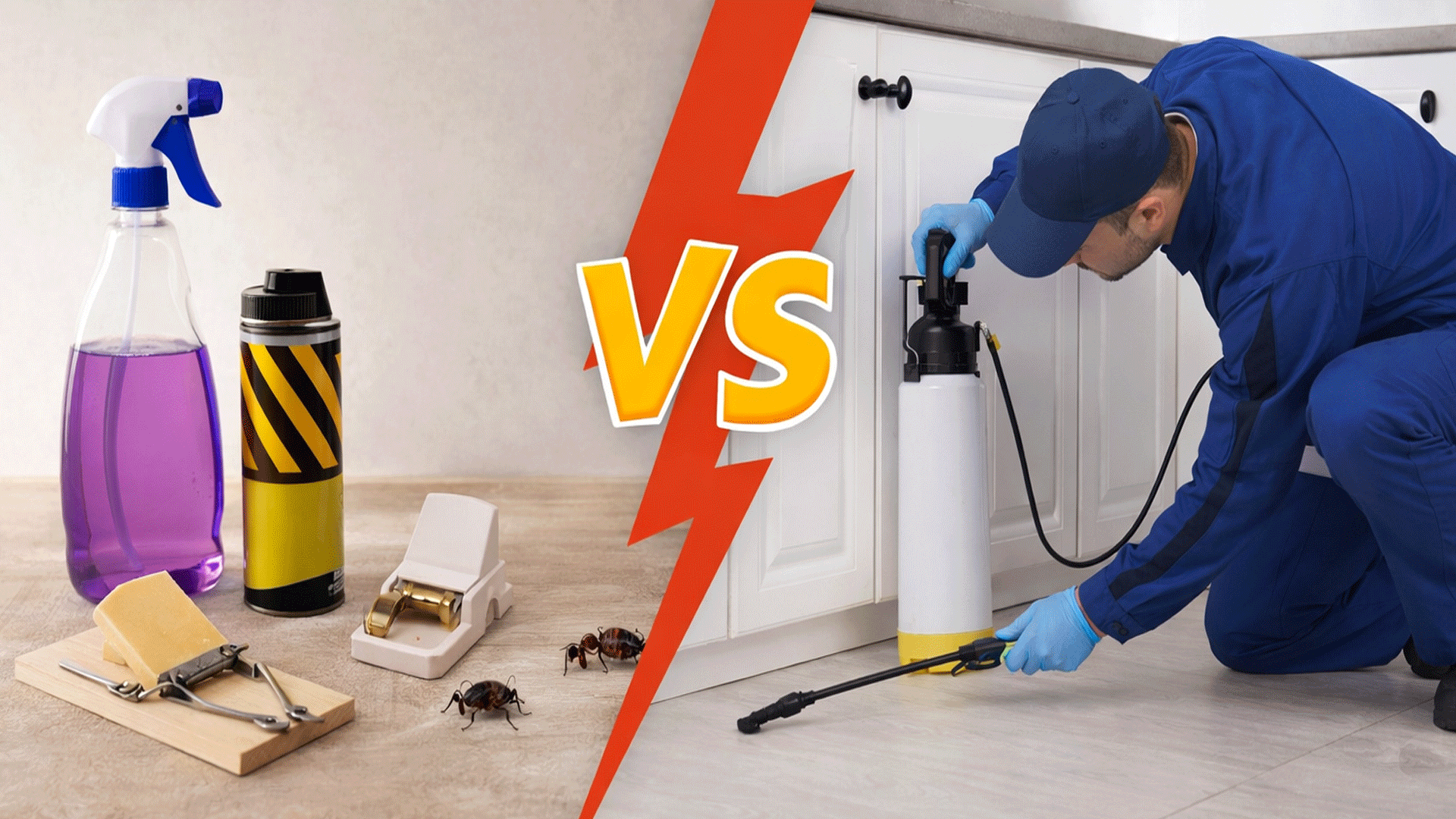 DIY vs Professional Pest Control: What You Need to Know