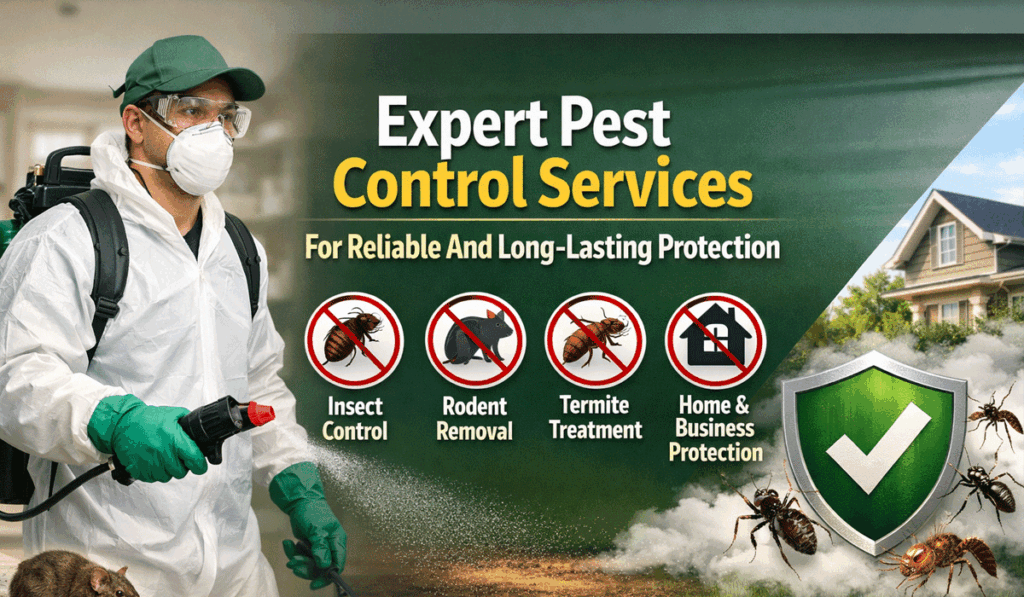 Expert Pest Control Services For Reliable And Long-Lasting Protection